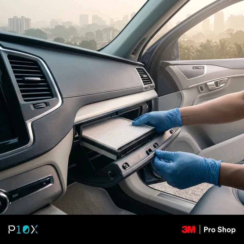 Car care tips Malaysia haze guide for aircon cabin filter and washing
