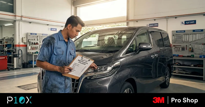 Used car maintenance Malaysia checklist for a recon car