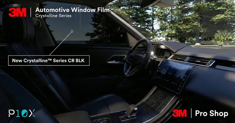 3M Crystalline Black vs other window tint brands