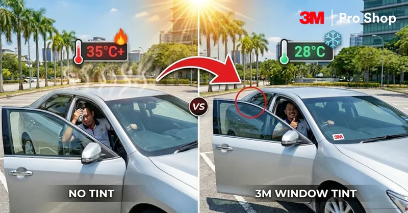 Why 3M Window Tinting is the Best Choice for Malaysian Drivers: Science, Comfort, and JPJ Compliance
